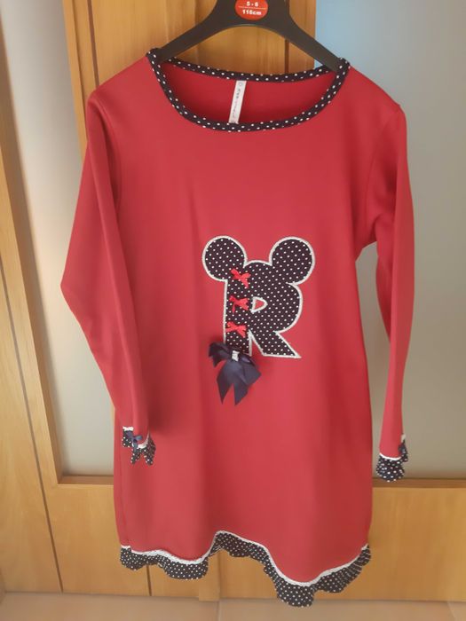 Vestido de menina -12a como novo