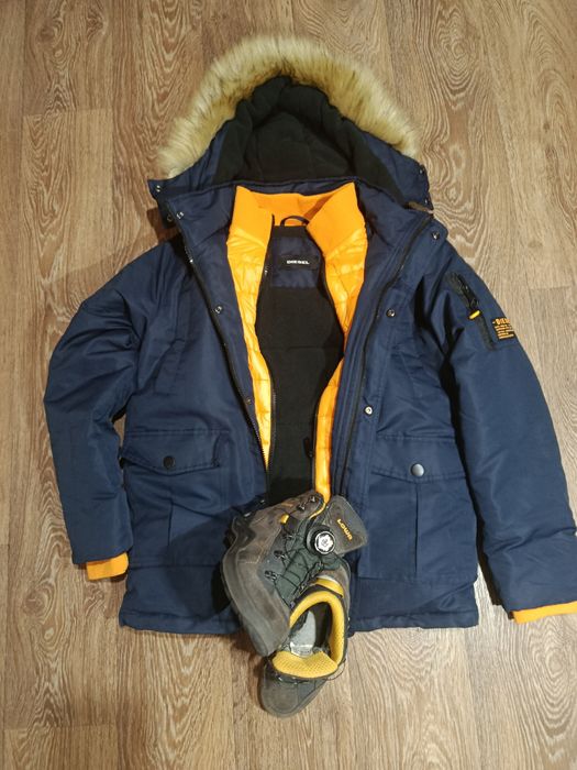 Парка Diesel для мальчика Оригинал возраст 12 лет