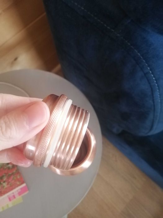 Miedziany termos oryginalny