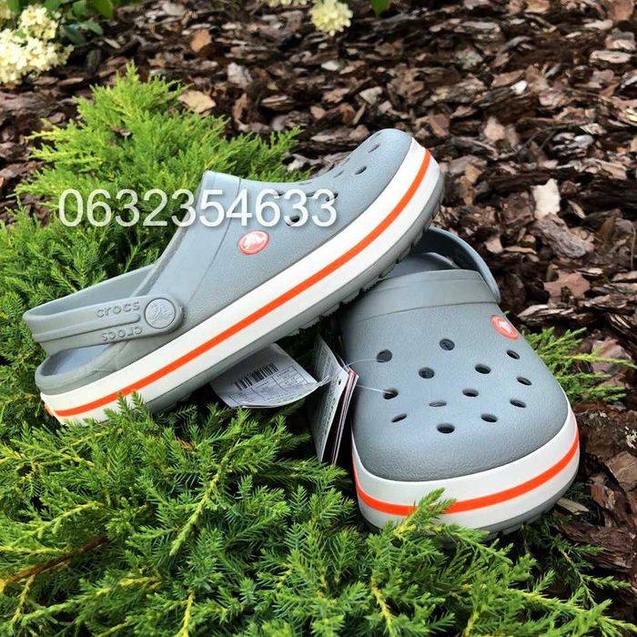 CROCS! Чоловічі та Жіночі сабо крокси Crocs Crocband! Білі
