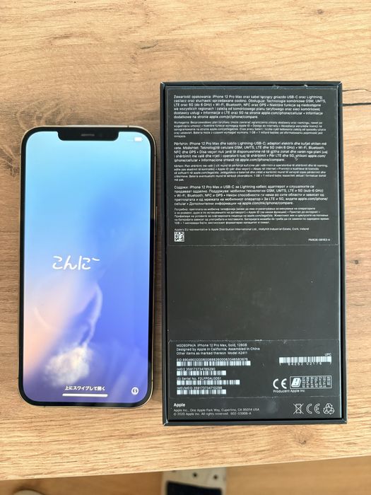 IPhone 12 Pro Max Gold 128 GB jak nowy