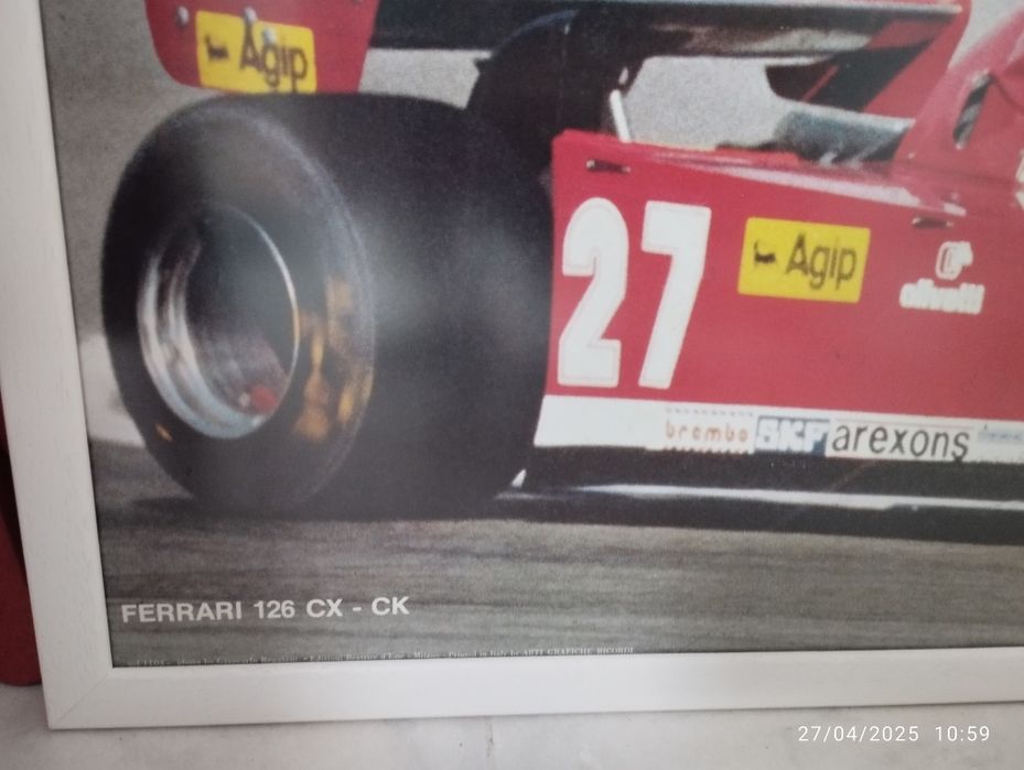 Moldura F1 Ferrari