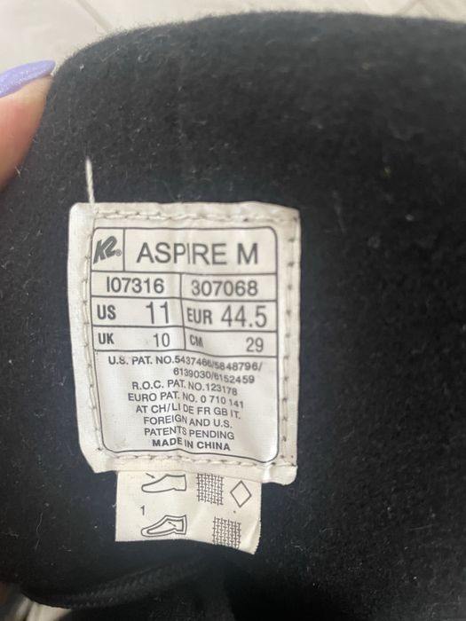 Łyżworolki K2 Aspire 44,5