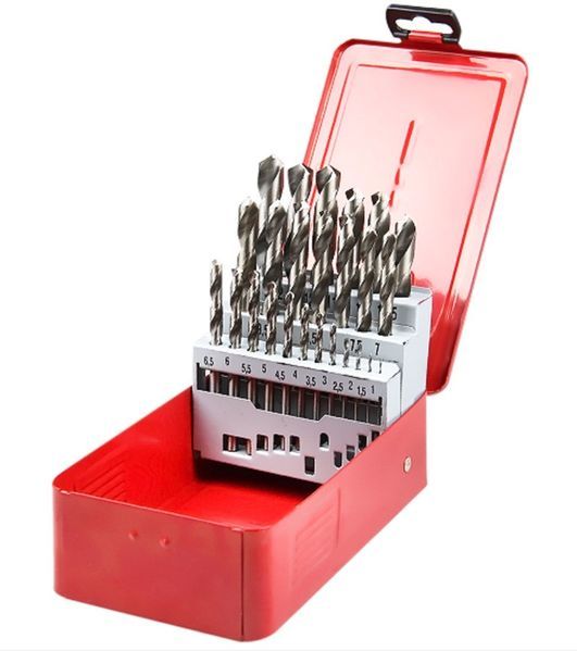 Jogo de Brocas HSS 1-13mm (25 peças)