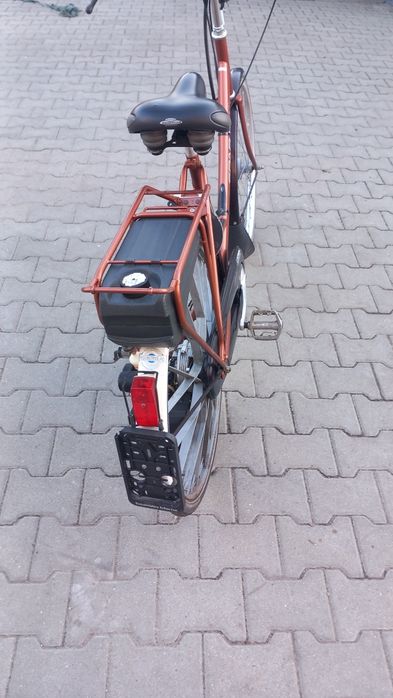 Rower spalinowym z silnikiem Sachs