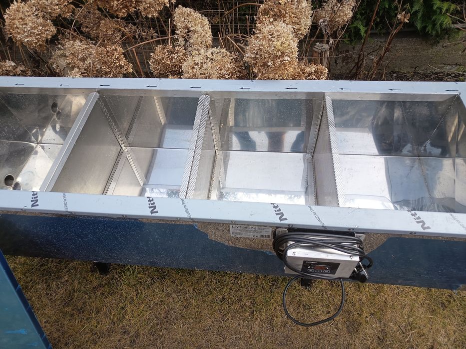 Sito pionowe 1500mm podgrzewane stoł do odsklepiania Łysoń