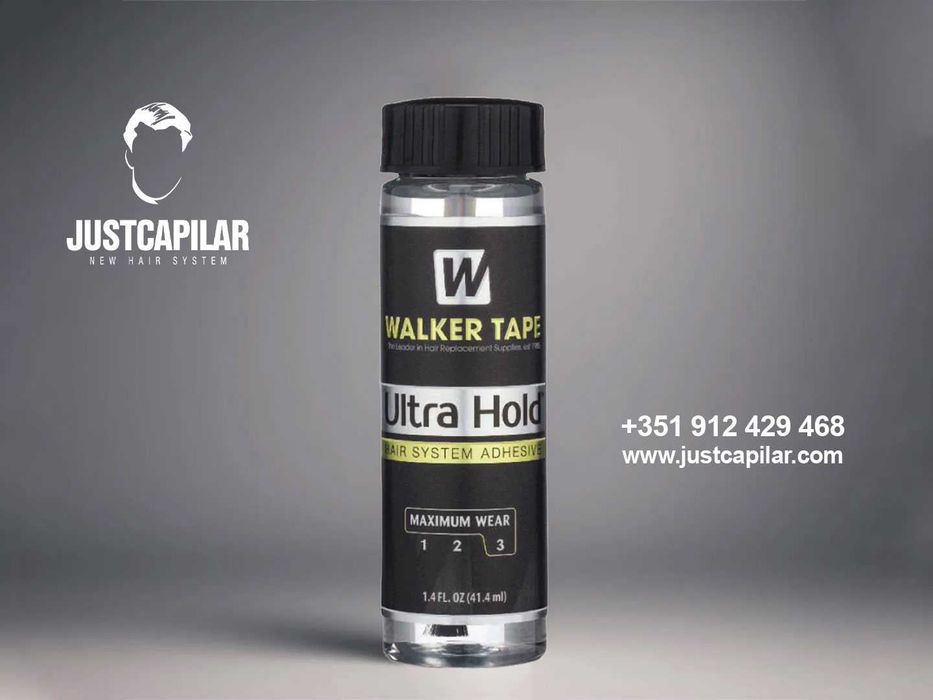 Ultra hold, Cola Walkertape para próteses capilares, 41ml - Próteses Capilares HD Premium | Justcapilar - Lisboa e Aveiro