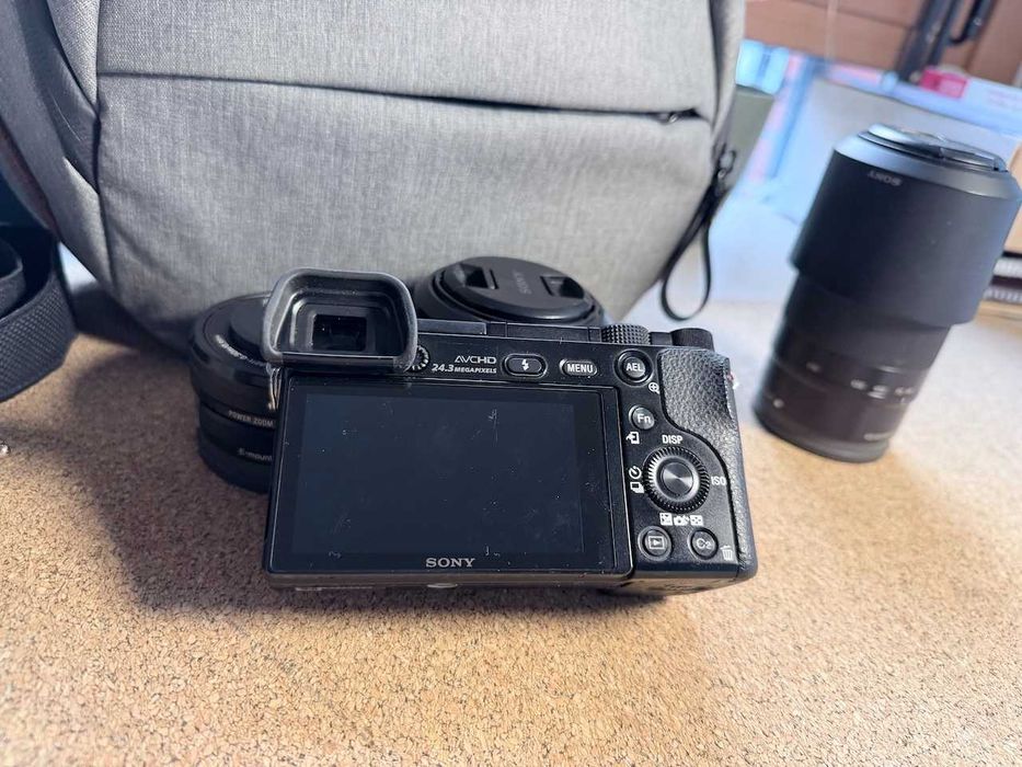 Sony a6000 com objectivas