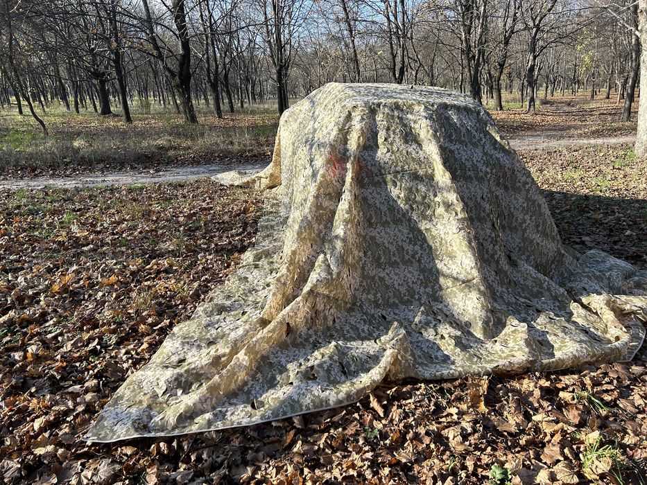 Маскировочна сетка Пиксель розмір - 5х6 метра