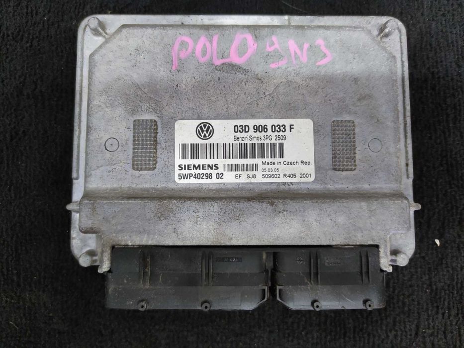 Volkswagen VW Polo 9N Lift 1.2 12V Komputer Sterownik Silnika