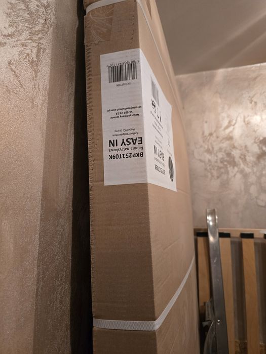 KABINA walk-in prysznicowa OKAZJA nowa 90 czarna