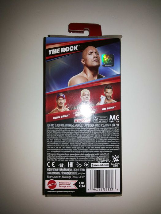 WWE - Figuras de Wrestling WWE - The Rock - John Cena