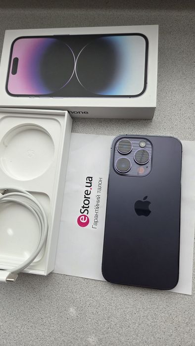 iphone 14 pro 256 deep purple - купить мобильные телефоны и