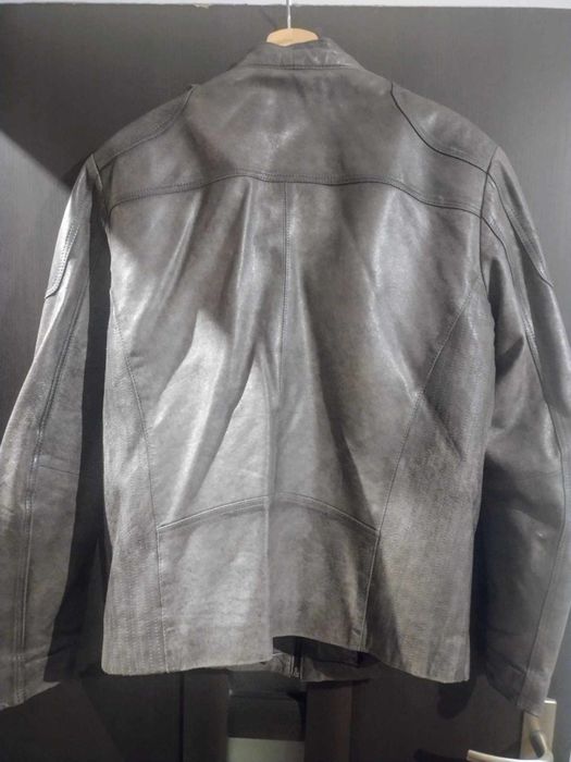 Kurtka skórzana, męska