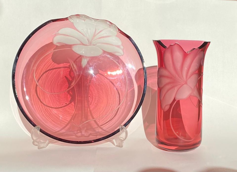 Conjunto assinado da cristal EXBOR