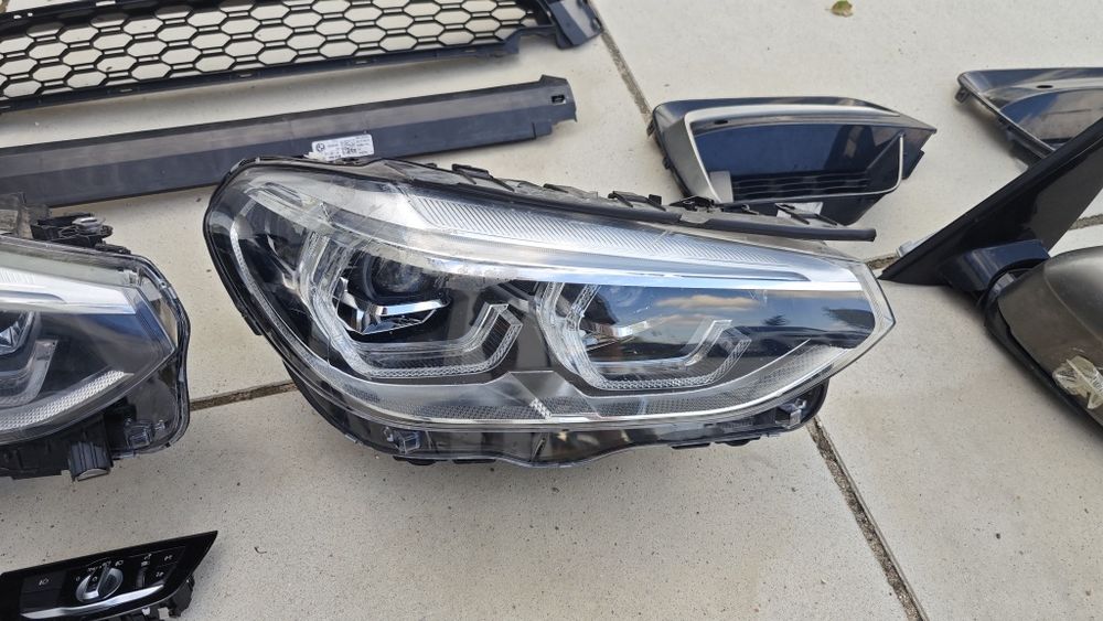 Części BMW X3 G01 2020-2021 r. USA | Drzwi Błotnik Lampy Lusterko Drobnica