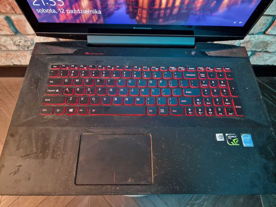 Laptop Gamingowy Lenovo Y70-70 Touch z ekranem dotykowym, Windows 10