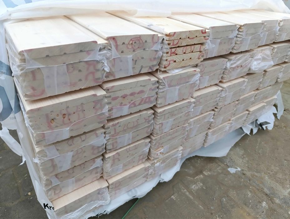 BWS - Podbitka Deska Elewacyjna 19x146mm Świerk Skandynawski