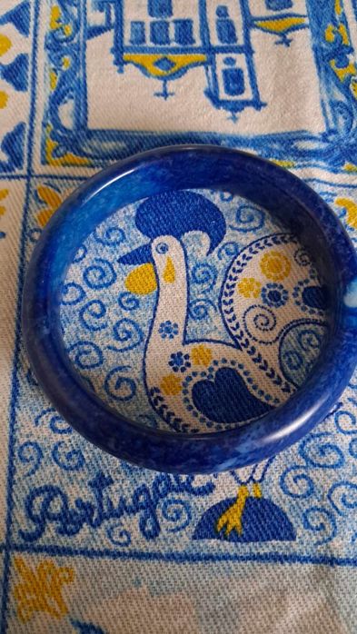 Magiczna bransoletka lapis lazuli średnica 6,2 cm