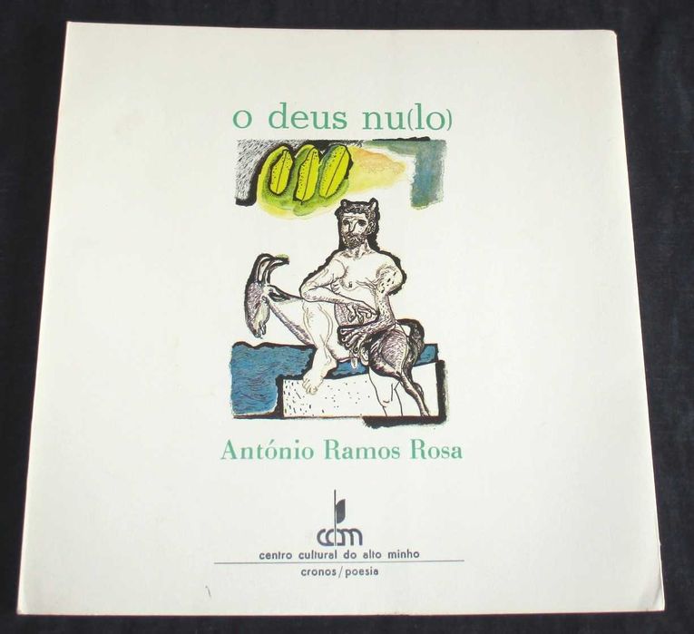 Livro O deus nu(lo) António Ramos Rosa