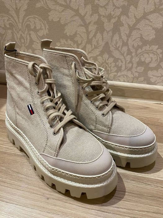 Кросівки tommy jeans flat boot