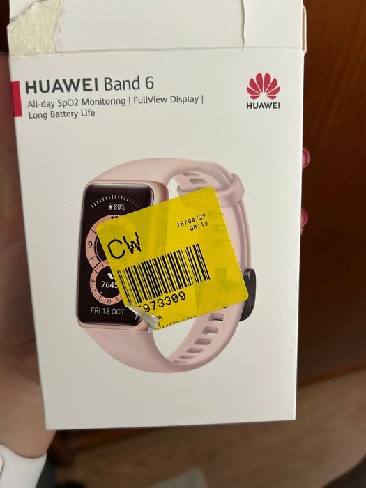 Huawei Band 6 Smartwatch, Pink64729960193923124