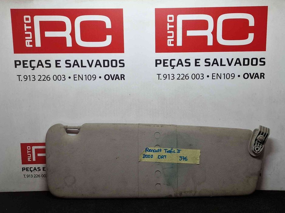 Pála de Sol Direita RENAULT TRAFIC II Camião de plataforma/chassis (EL) ano 2002