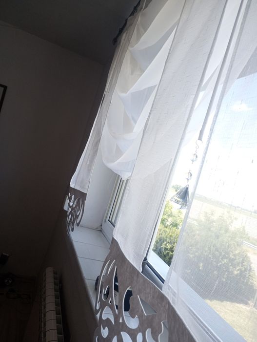 Nowa firana z krysztalkami 200/140