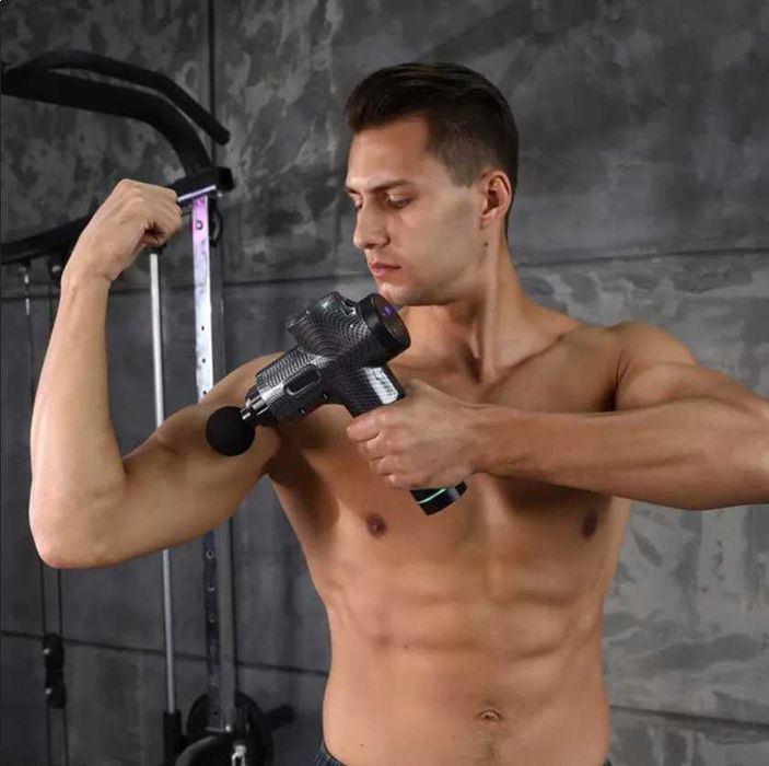 NOWY Masażer Pistolet Do Masażu Pleców Ciała Pleców Karku Ciała Szyji