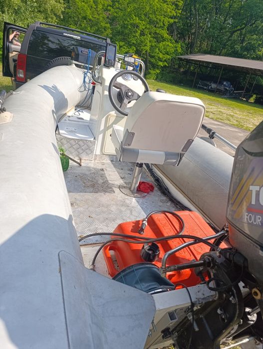 RIB 3.5 TOHATSU 30 , 4T лафет