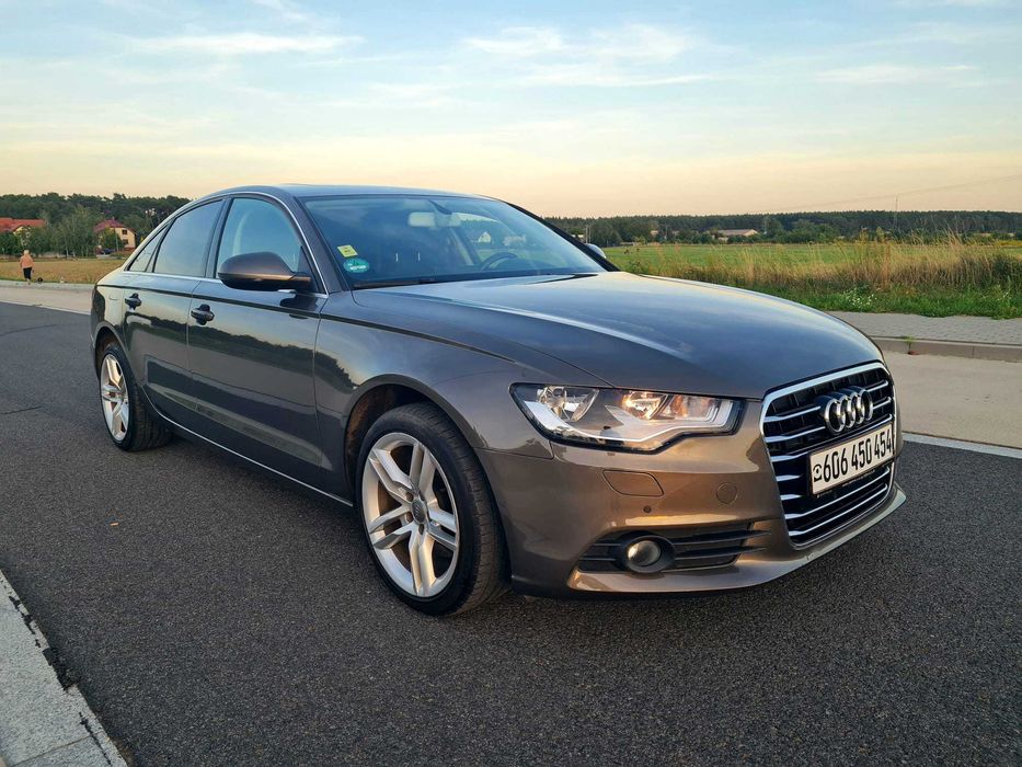 Audi a6 c7 sedan 2.0 TDI 177KM automat grzane fotele navigacja alu 18