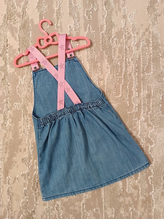 Джинсовий сарафан для дівчинки