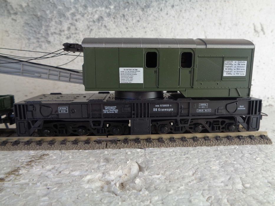 1:87 ROCO Grua da DB comboio