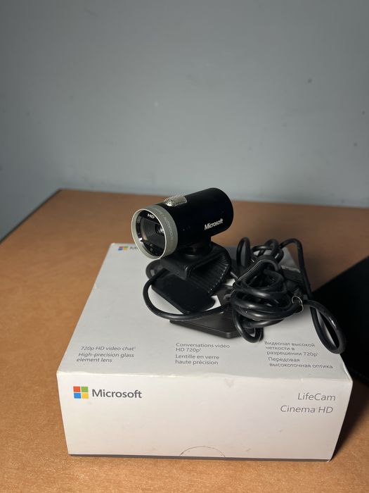 Web-камера Microsoft LifeCam Cinema Ret (H5D-00015) з мікрофоном