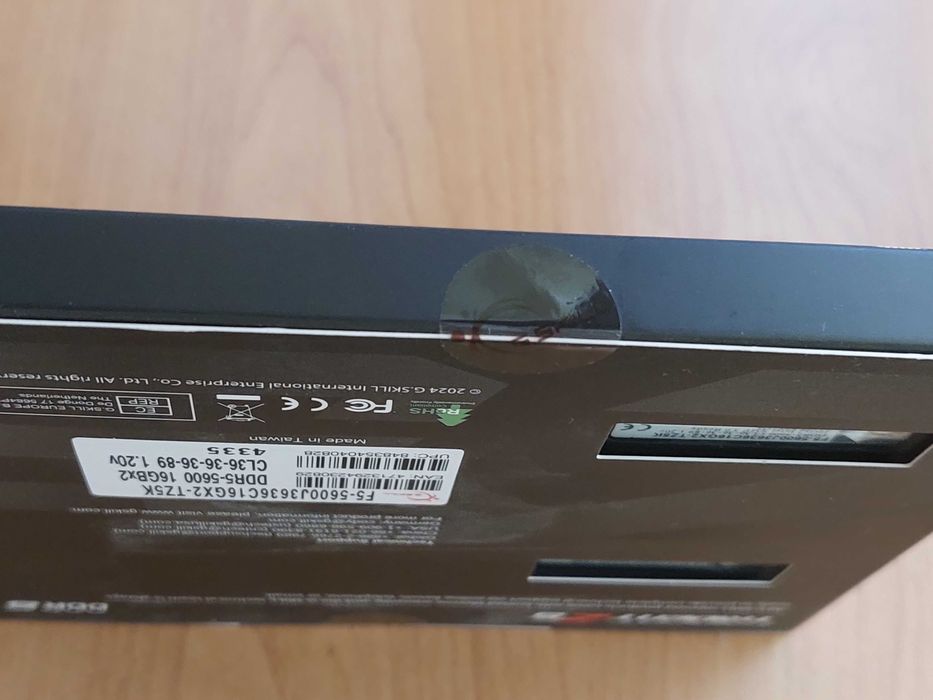 Pamięć RAM DDR5 32GB G.Skill Trident Z5 (2x16GB) 5600 zaplombowana