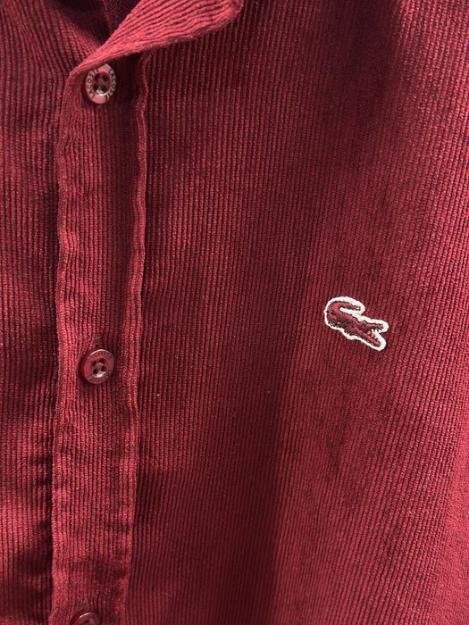 Вельветова сорочка Lacoste