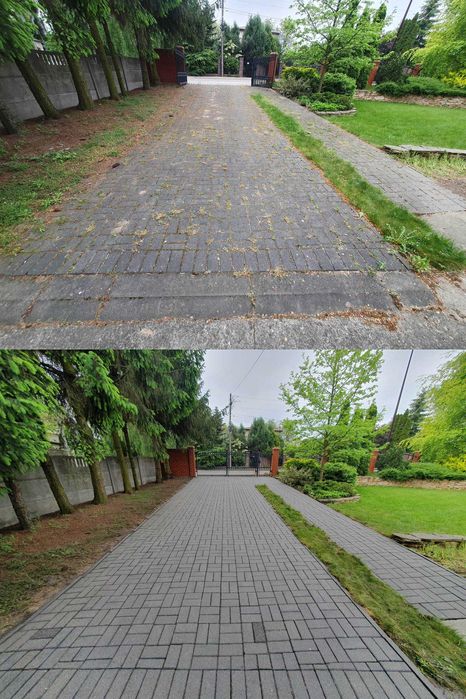 Mycie dachów kostki brukowej elewacji impregnacja ALPITECHNIK