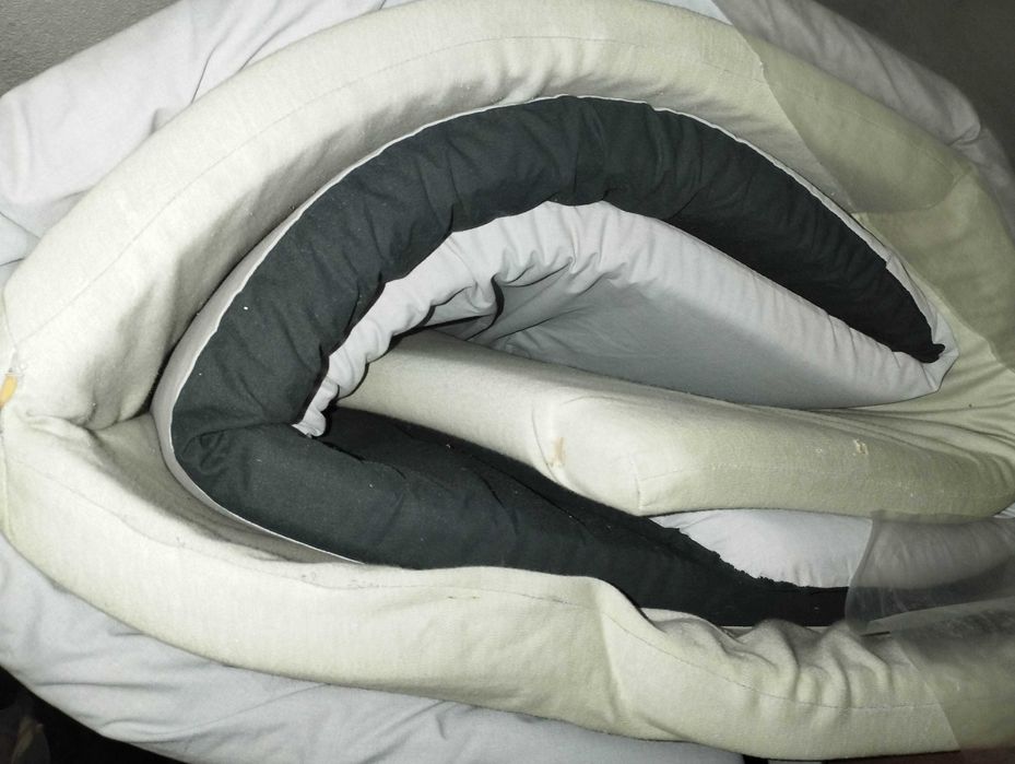 Colchão / sobre-colchão dobrável, enrolavel