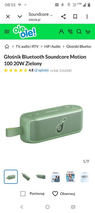 Głośniki bluetooth soundcore