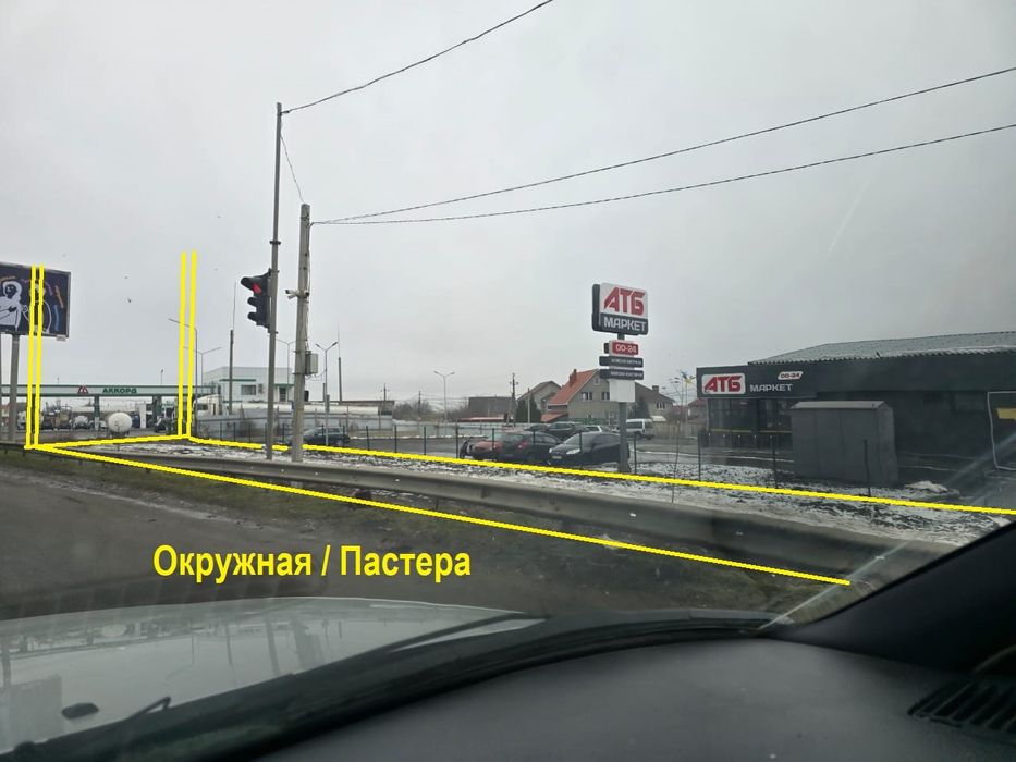 Окружная/Пастера. 1я линия, фасад Атб