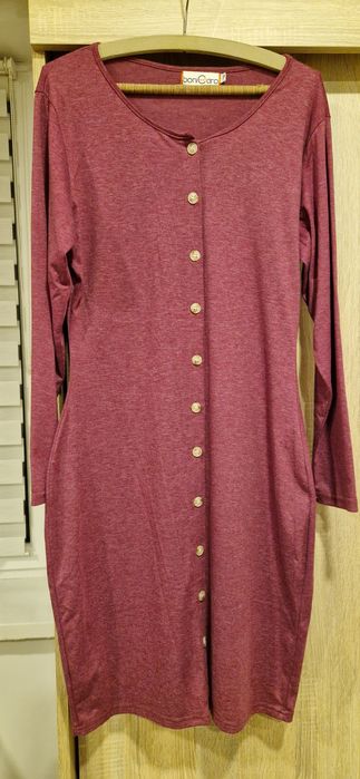 Bawełniana sukienka dresowa Xl