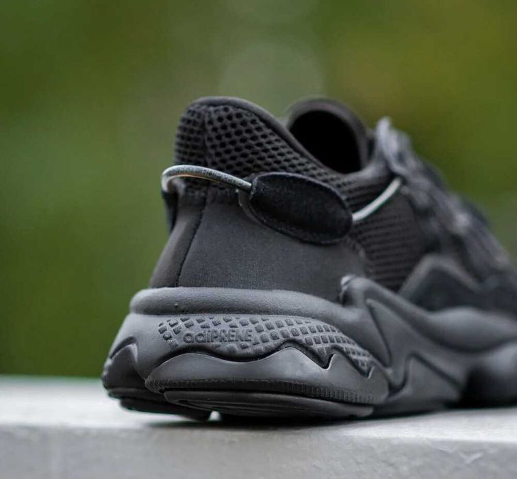 ‼️Останній 41/43/44 Розмір‼️Кроссовки Мужские Adidas Ozweego Triple Black/Чоловічі Кросівки Адідас Озвіго/Кроссовки адидас Озвиго