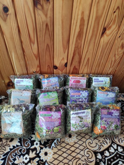 Чай трав'яний ( різні збори 2025)