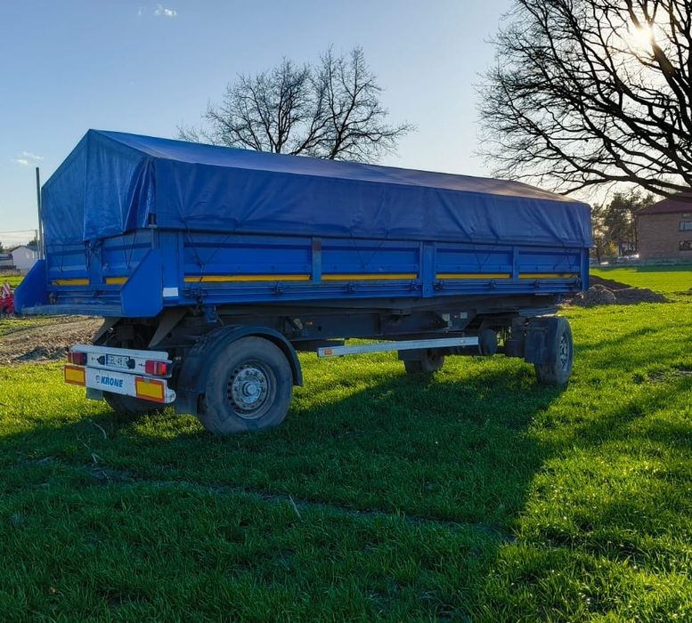 Przyczepa krone 3 strony wywrot 12 ton