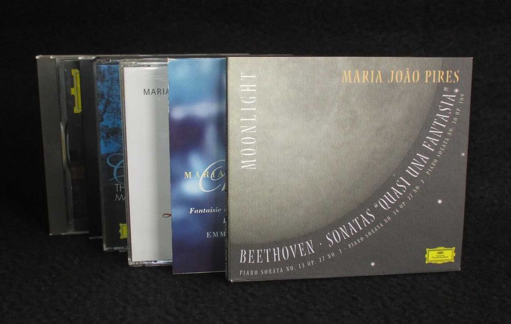 Colecção de CD's de Maria João Pires