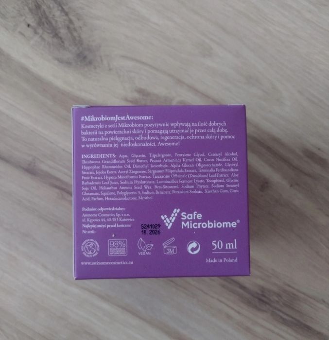 Awesome Rebalance krem do twarzy odżywienie ukojenie nowy