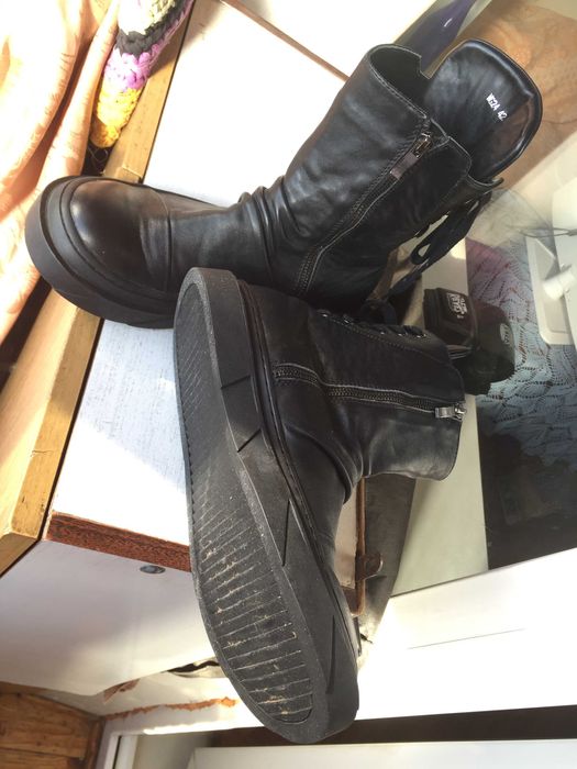 Ботинки (мотоциклетные) кожаные