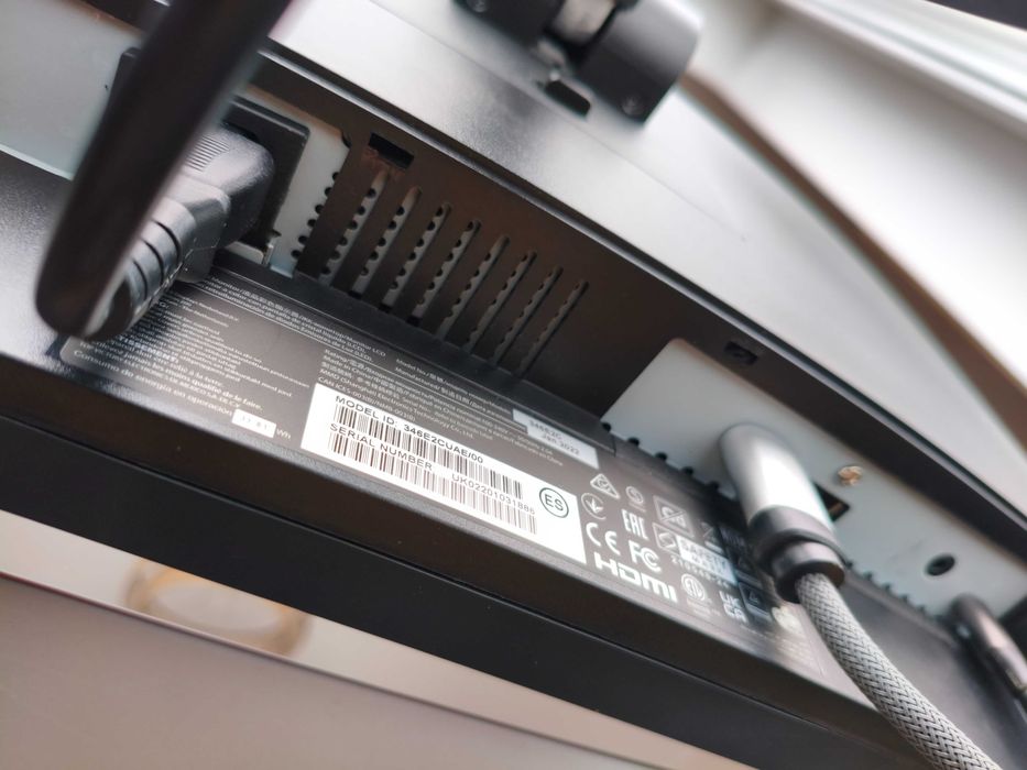 Monitor PHILIPS E-line 346E2CUAE 34" 3440x1440px 100Hz 1 ms