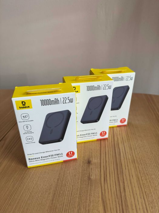 Магнітний повербанк Baseus Enerfill FM11 10000mAh, 22.5W, Type-C