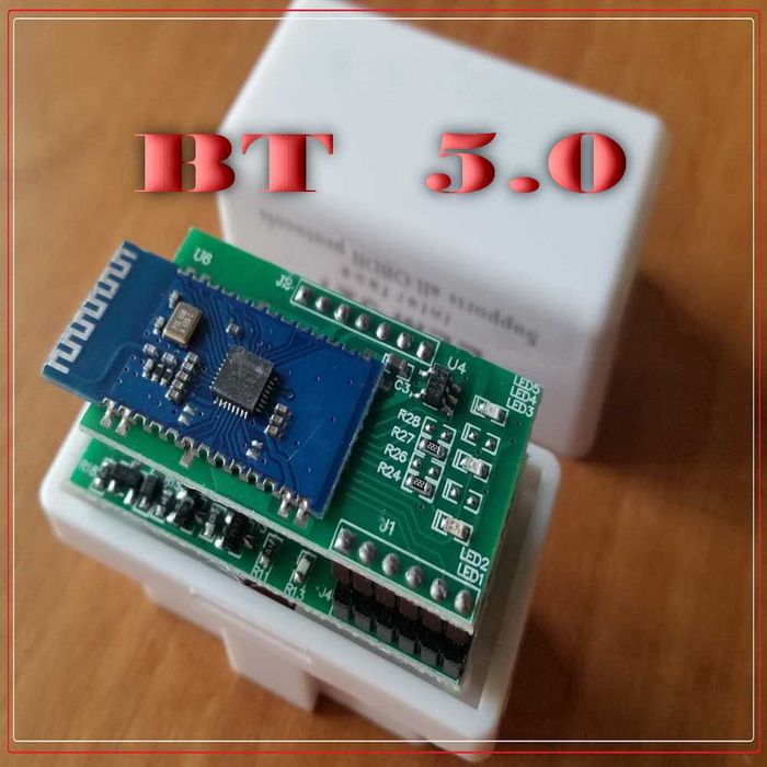 Сканер ELM327 V1.5 BT5.0 Super чип pic18f25k80 для Android и IOS ОБД2